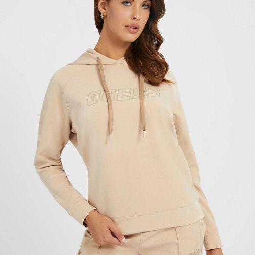 Guess Γυναικείο φούτερ Euphemia Hooded Sweatshirt